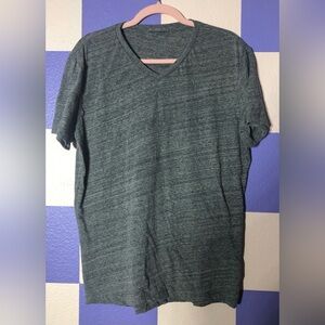 NWOT Marine Layer V-Neck Tee in Heather Grey *Repaired* - Size M
